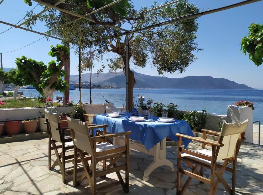 Vila Το Σπίτι Της Μαργαρίτας Στην Παραλία Nea Styra Exteriér fotografie